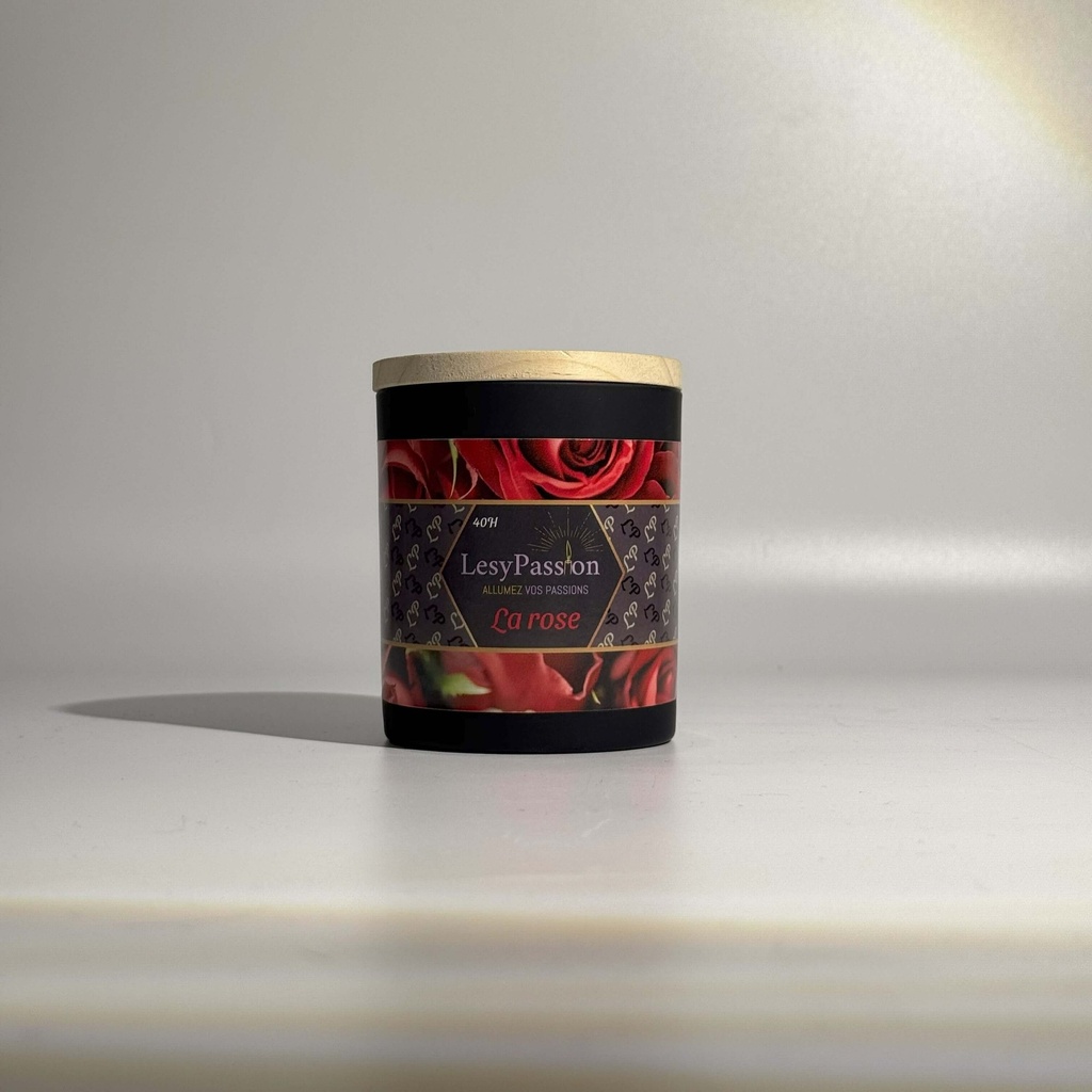 [6244798-2] La rose (Mèche de bois (9oz))