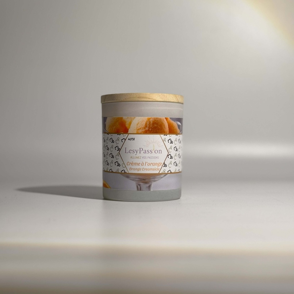 [970793N-2] Crème à l'orange (Mèche de bois (9oz))